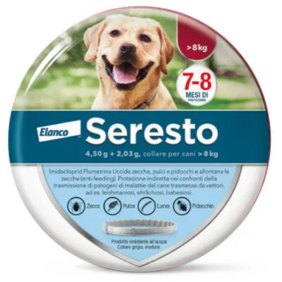 Seresto Collare Antiparassitario Cani maggiore di 8kg | AlanDog