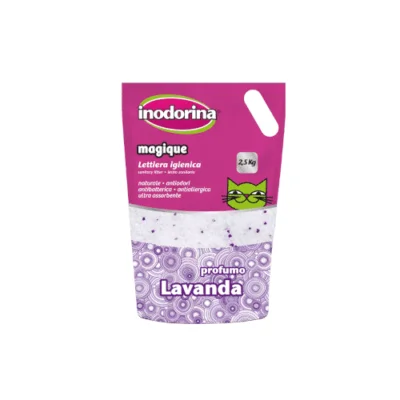 Inodorina Magique Lettiera Silicio 5 lt Lavanda | AlanDog