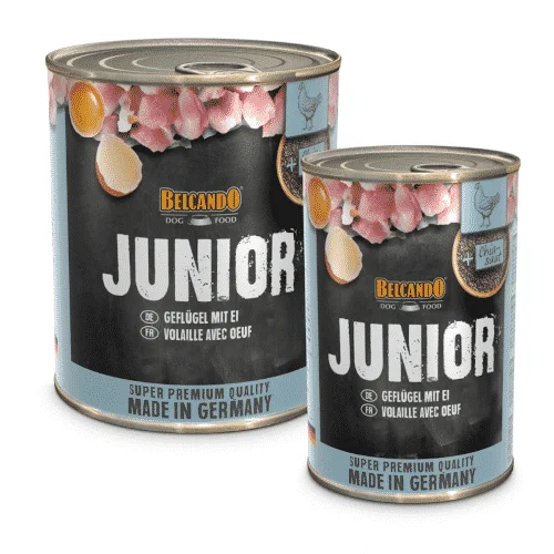 Belcando Junior Pollame con Uova Scatolette - Belcando Dog Food | AlanDog