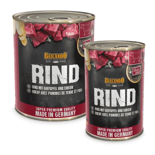 Belcando Manzo con Patate e Piselli Scatolette - Belcando Dog Food | AlanDog