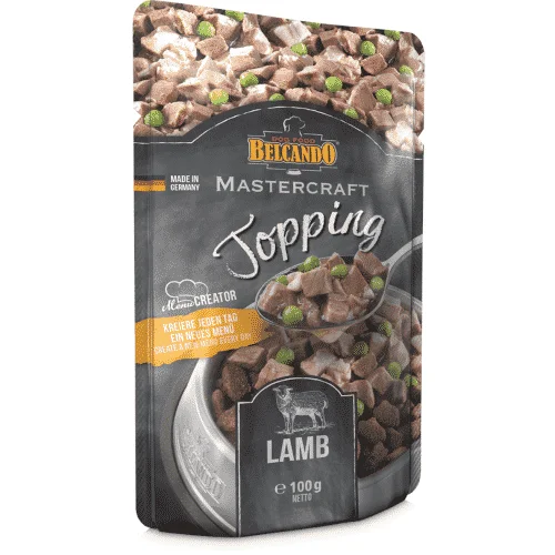 Belcando Mastercraft Topping Agnello con Piselli Bustine 12 x 100gr - Belcando Dog Food - Foto 3 | AlanDog