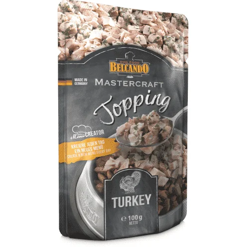Belcando Mastercraft Topping Tacchino con Prezzemolo Bustine 12 x 100gr - Belcando Dog Food - Foto 3 | AlanDog