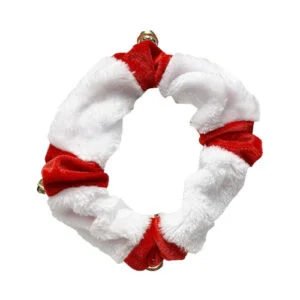 Collare di Natale morbido Rosso e Bianco con Campanellini 3 Collare di Natale morbido Rosso e Bianco con Campanellini - MIDLEE | AlanDog