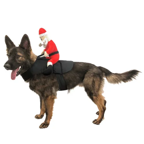 Costume da Babbo Natale per Cani 1 Costume da Babbo Natale per Cani - MIDLEE | AlanDog
