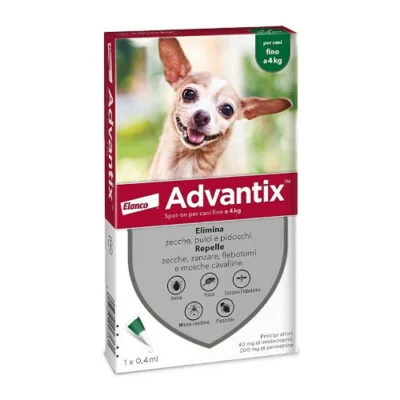 Advantix Antiparassitario per Cani fino a 4kg – Monodose | AlanDog