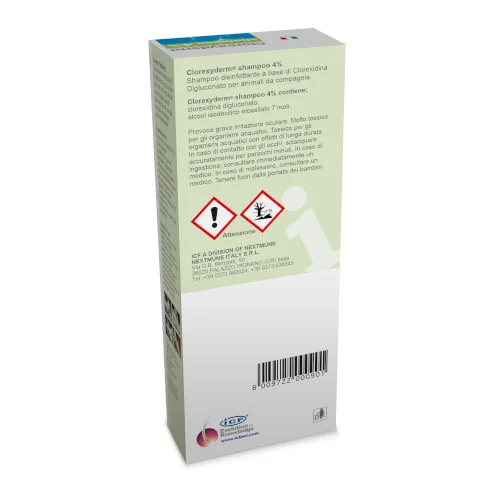 Clorexyderm 4% shampoo 250 ml - ICF - Foto 2 | AlanDog