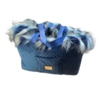 Trasportino Borsa Elegante Blu