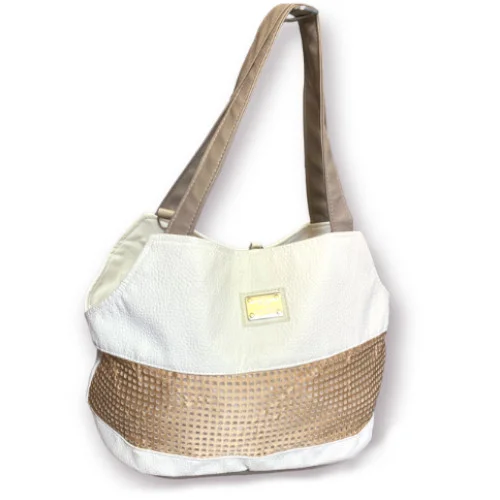 Trasportino Crema con rete laterale - Homerdog | AlanDog