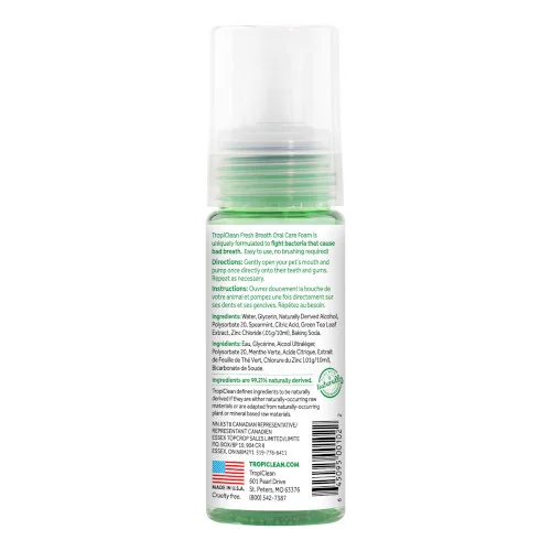 tropiclean-fresh-breath-spuma-dentale-133-ml-2 TropiClean Spuma Dentale 133 ml - Foto 7 | AlanDog