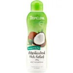 TropiClean Shampoo Anti Prurito Medicato con Cocco e Avena