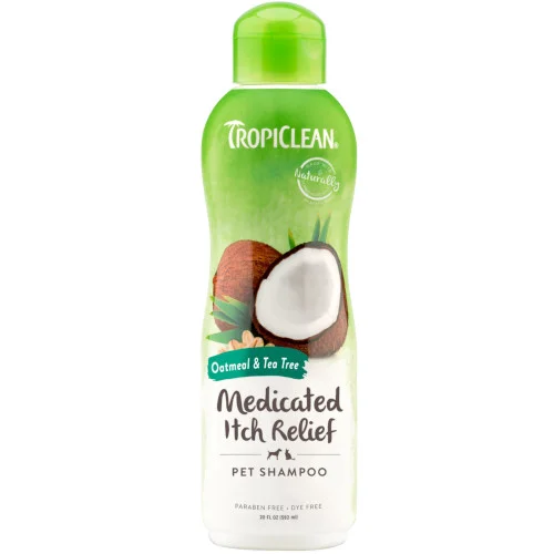 TropiClean Shampoo Anti Prurito Medicato con Cocco e Avena | AlanDog