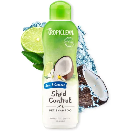TropiClean Shampoo Cambio Muta Cocco e Lime - Foto 2 | AlanDog