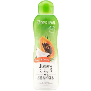 TropiClean Shampoo e Balsamo Lusso con Papaya e Cocco | AlanDog