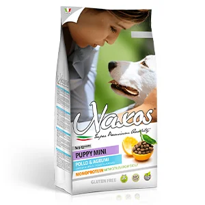 Naxos Mini Puppy Pollo e Agrumi cane - Adragna Pet Food | AlanDog