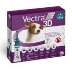 Antiparassitario Vectra 3D Cani da 4kg-10kg 3 Pipette