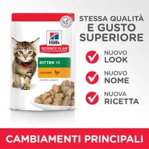 hills-gattino-box-umido-bustine-pollo-visual Hill’s Science Plan Kitten Pollo Bustine - Hill's - Foto 2 | AlanDog