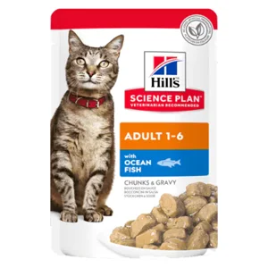 Hill’s Science Plan Gatto Adult Bustine Pesce Oceanico - Hill's | AlanDog