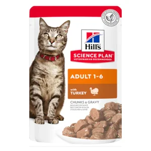 Hill’s Science Plan Gatto Adult Bustine Tacchino - Hill's | AlanDog