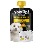 YowUp Yogurt per Cane con Salmone per Cute e Pelo 10 Bustine da 115 gr