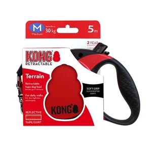 Kong Guinzaglio per Cani Terrain Rosso | AlanDog