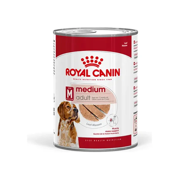 Royal Canin SHN Medium Ageing Loaf Lattina Umido 410gr - Foto 1 | AlanDog