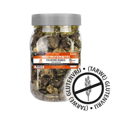 PiùCane Extreme Power High Protein Polmone di Manzo - Extreme Power Energia e Vigore | AlanDog