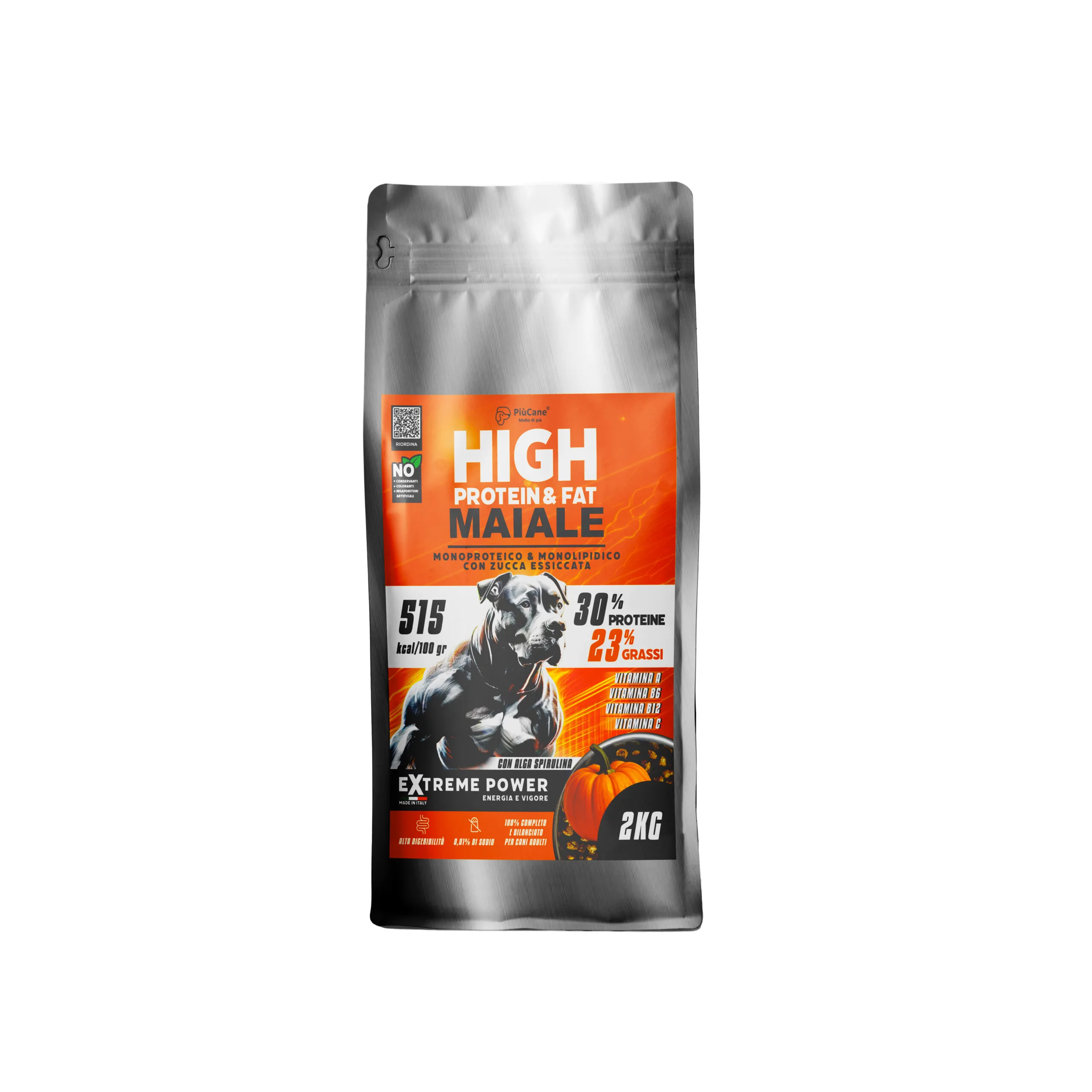 PiùCane 10 PiùCane Extreme Power Maiale con Zucca Edizione Limitata - Extreme Power Energia e Vigore | AlanDog