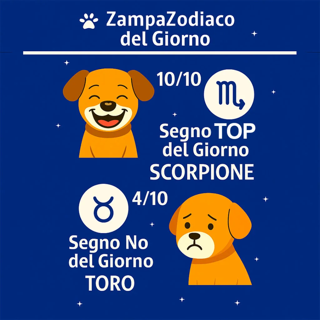 oroscopo del giorno scorpione
