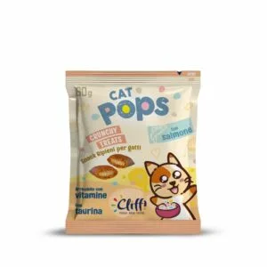 CLIFFI CAT POPS SALMONE 60 gr Snack Gatto | AlanDog