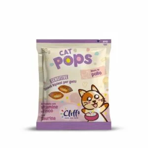 CLIFFI CAT POPS SENSITIVE 60 gr Snack Gatto | AlanDog