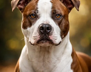 American Pit Bull Terrier ritratto di razza
