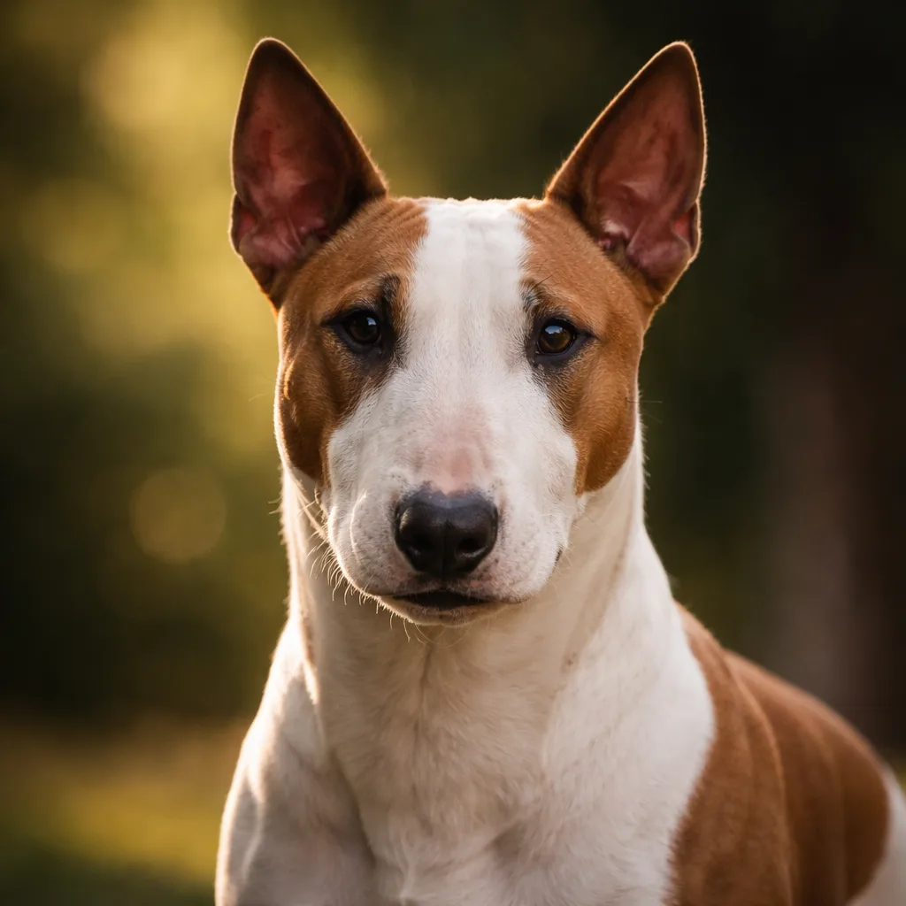 Bull Terrier ritratto di razza
