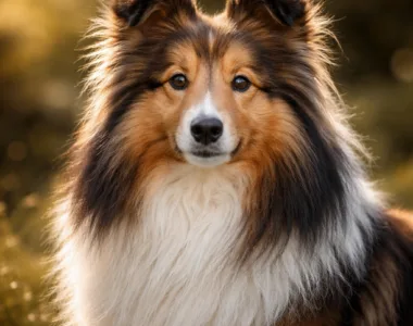 Cane da Pastore Scozzese Shetland ritratto di razza